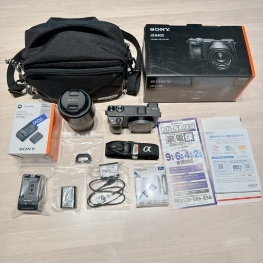 SONY ILCE−6400 ILCE-6400M(B) ヤマダ電機長期保証付き