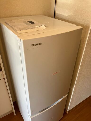【今日明日、引き取りに来てもらえる方限定】2023年製 TOSHIBA 冷蔵庫 (153L)
