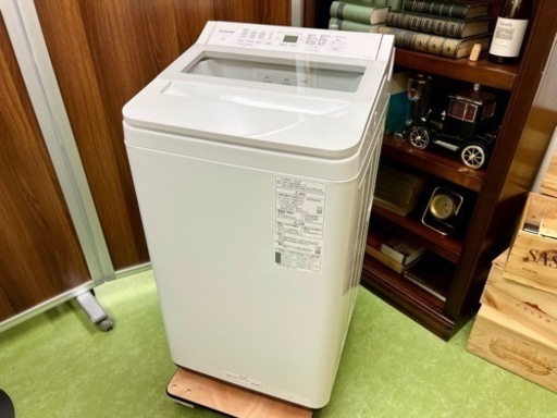 槽洗浄済み【Panasonic 全自動洗濯機 NA-FA7H1 ホワイト 2022年製 パナソニック
