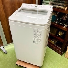 槽洗浄済み【Panasonic 全自動洗濯機 NA-FA7H1 ホワイト 2022年製