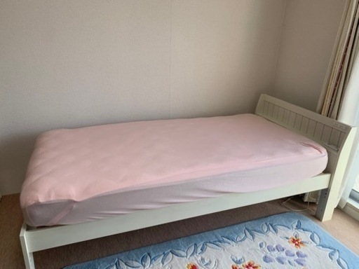 美品】ニトリ シングルベッド まとめて一式 - シングルベッド 