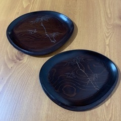 木製　小皿