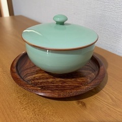 湯呑み　蓋　茶托