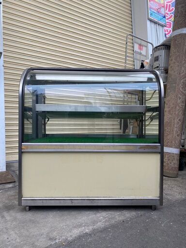 大阪⭐️エコマックス♻️「S245」 大穂製作所 対面式 冷蔵ショーケース ケーキ 菓子【大阪市プレミアム付商品券利用可能！】