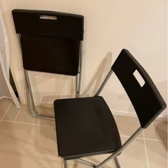 IKEA折り畳み椅子2脚