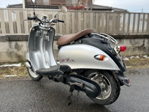 走行少！メーター振切ます☆ビーノ2スト☆バッテリー・シート・タイヤなどなど新品交換☆色々整備で快調ですよ^_^50cc原付スクーター☆ 走行少！メーター振切ます☆ビーノ2スト☆バッテリー・シート・タイヤ