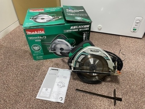 ■中古品 マキタ 丸ノコ M585 190ｍｍマルノコ 木工用 超硬丸ノコ 2021年製 動作問題なし■