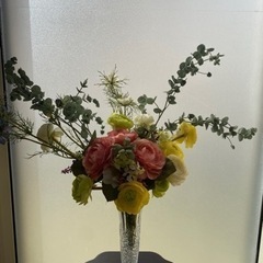 花瓶とお花のセット