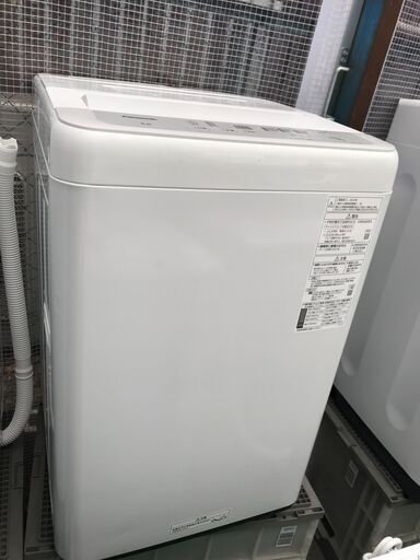 【FU718】★洗濯機  パナソニック NA-F50B15 2022年製 5㎏