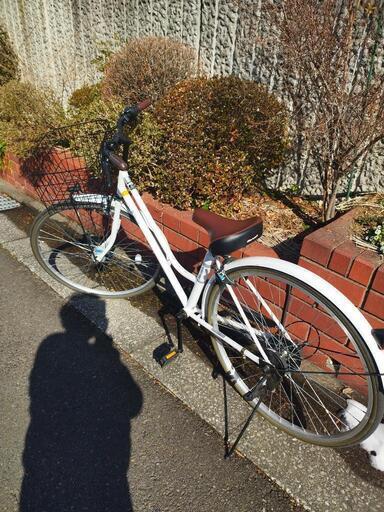 自転車　27インチ　軽快車 6段変速