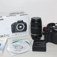 【ネット決済・配送可】Canon/EOS Kiss X7i/レン...