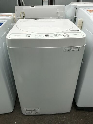 【FU729】★洗濯機  シャープ  ES-GE6EJ  2021年製  6㎏