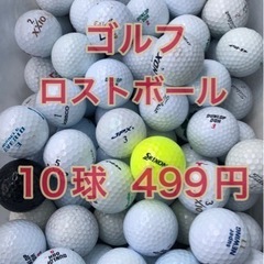 受付終了⑤【ゴルフ】ロストボール 10球 499円 中古ゴルフボール