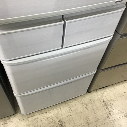 SHARP シャープ 5ドア冷蔵庫 SJ-P411D-H 2018年製 412リットル