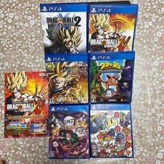 プレステ4 ソフト まとめ売り 鬼滅の刃 ドラゴンボールなど