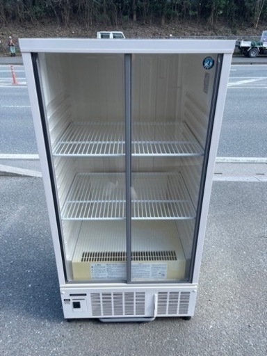 ■中古品 ホシザキ小形冷蔵ショーケースSSB-70C2 2019年 700ｘ550ｘ1400ｍｍ 動作問題なし■