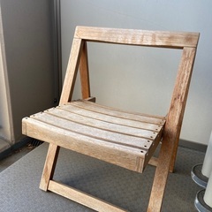 折り畳み椅子　木製　DIY