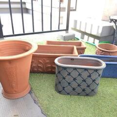 ウィッチフォードその他テラコッタ鉢プランター　イギリス製等