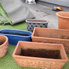 ウィッチフォードその他テラコッタ鉢プランター　イギリス製等