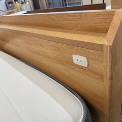 【愛品館八千代店】ニトリ　セミダブルベッド　Nスリープ　ハード02VB