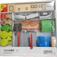 IKEA LILLABO リラブー 列車 レール付き 45点セット