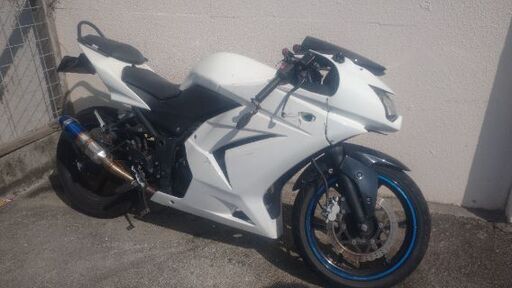 Ninja250r 事故車(エンジン掛かります)