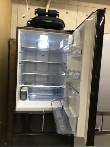 AQUA 5ドア冷蔵庫 415L 2018年製 自動製氷有 中古品 アクア冷蔵庫の