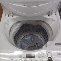 ☆ジモティ割あり☆ SHARP 洗濯機 5.5Kg 22年製 動作確認／クリーニング