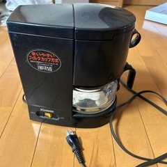 家電  コーヒーメーカー