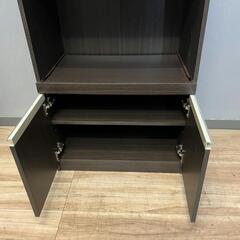 NITORI ニトリ レンジ台 ダークブラウン 食器棚