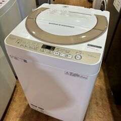 ✨安心の分解洗浄済✨SHARP 2018年製 7.0Kg 洗濯機...