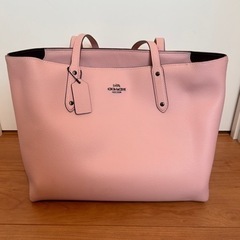 coach トートバッグ　ピンク