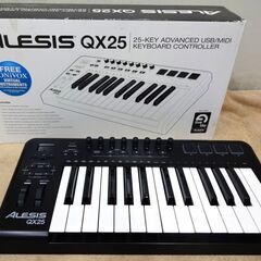エイブイ：ALESIS MIDIキーボード QX25 USB/M...