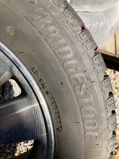 195-65R15 販売 9-8分山 ブリヂストン アイスパートナー2 2021年製 