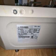 【美品】リンナイ　2020年製グリル付ガステーブル　KG34NBER