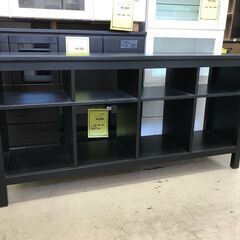イケア IKEA コンソールテーブル ラック 収納ラック 収納ボックス BOX 棚 整理棚 オープンラック ブラック 黒 おしゃれ クリーニング済 堺市 石津【ジャングルジャングルサカイ石津店】 イケア IKEA コンソールテーブル ラック 収納ラック 収納ボックス BOX