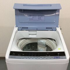 YJT8268【HITACHI/日立 7.0㎏洗濯機】美品 2018年製 ビートウォッシュ BW-V70C 家電 洗濯 簡易乾燥付