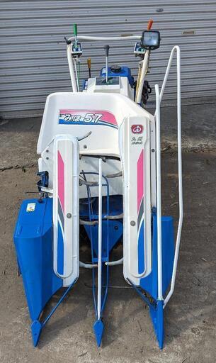 鹿児島発 イセキ 2条刈りバインダーRE57DK1 程度良好