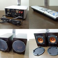 Victor コンパクト コンポーネント DVDシステム 40W+40W ウッドコーン