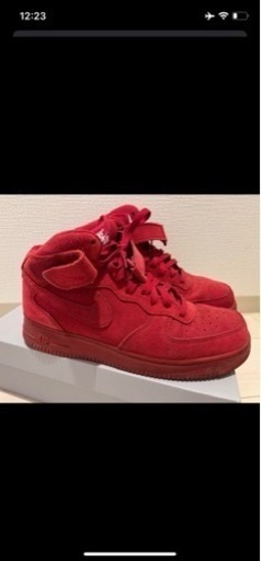 NIKE エアフォース　赤　27.5