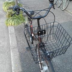 中古自転車2917 27インチ 6段ギヤ LEDオートライト