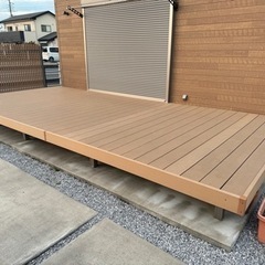 ウッドデッキ樹脂製