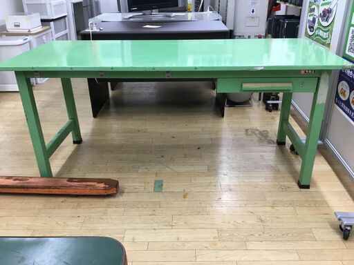 【エコツール半田店】㉙ 作業台 1750mm×750㎜×750mm【愛知県/名古屋市/知立市/半田市/岡崎市/工具】【IT41BU04PNFK】★出張買取も好評受付中！