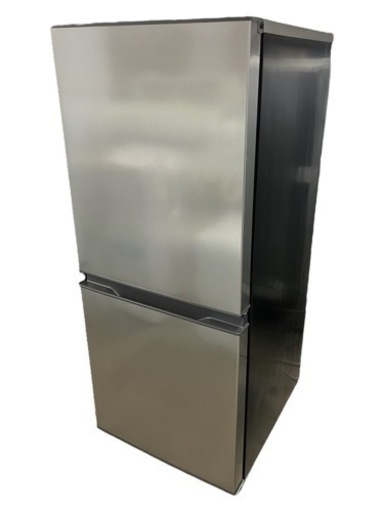 NO.1230【2022年製】AQUA アクア ノンフロン冷凍冷蔵庫 AQR-14N(S) 135L 冷蔵85L 冷凍50L 中古