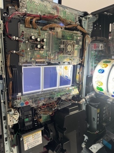 パチスロ実機 押忍！番長3 対決パネル コイン不要機付 家庭用スロット