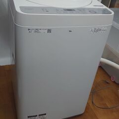 『使用感の無いキレイな洗濯機』シャープ全自動電気洗濯機 ES-G...