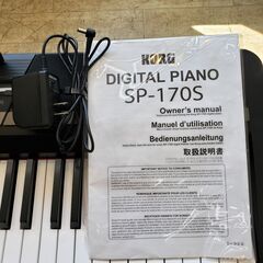 KORG 電子ピアノ デジタルピアノ 88鍵盤 SP-170S スタンド付き 鍵盤