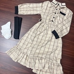 未使用キッズ服　女の子　ワンピース