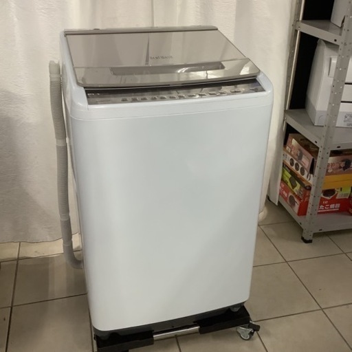 HITACHI   日立　洗濯機　BW-V80F   2020年製  8㎏