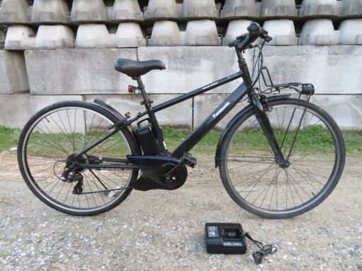 電動アシスト自転車　パナソニック　Velo-Ster/ベロスター　ELVS77　2019年　700*38C　7段　リチウム:8Ah